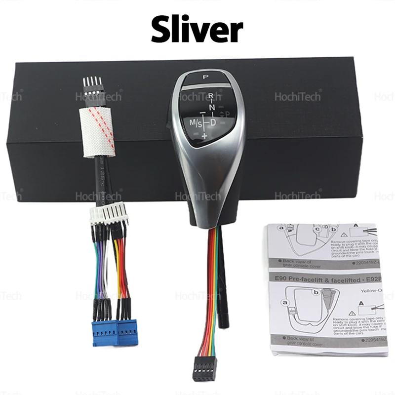 for BMW X3 E83 2004 2005 2006 2007 2008 2009 2010 Thumb Shift Knob High Quality LED Gear Shift Knob Plug and Play Modification