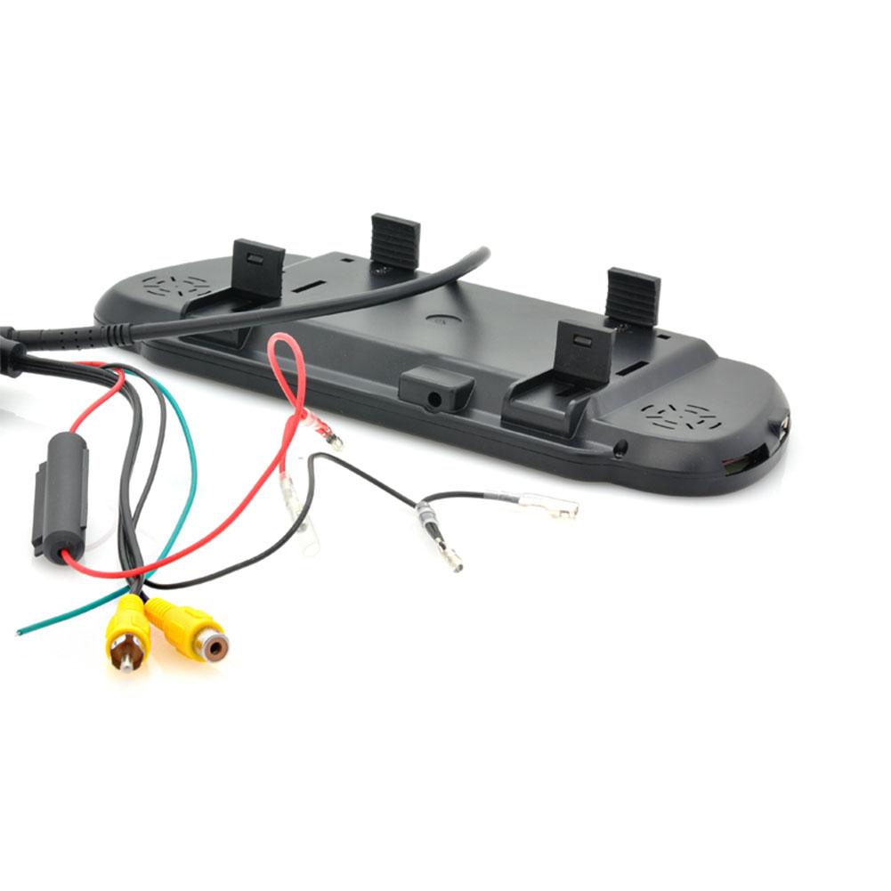 Монитор зеркала заднего вида и MP4-плеер - 7 дюймов, Handsfree, Bluetooth