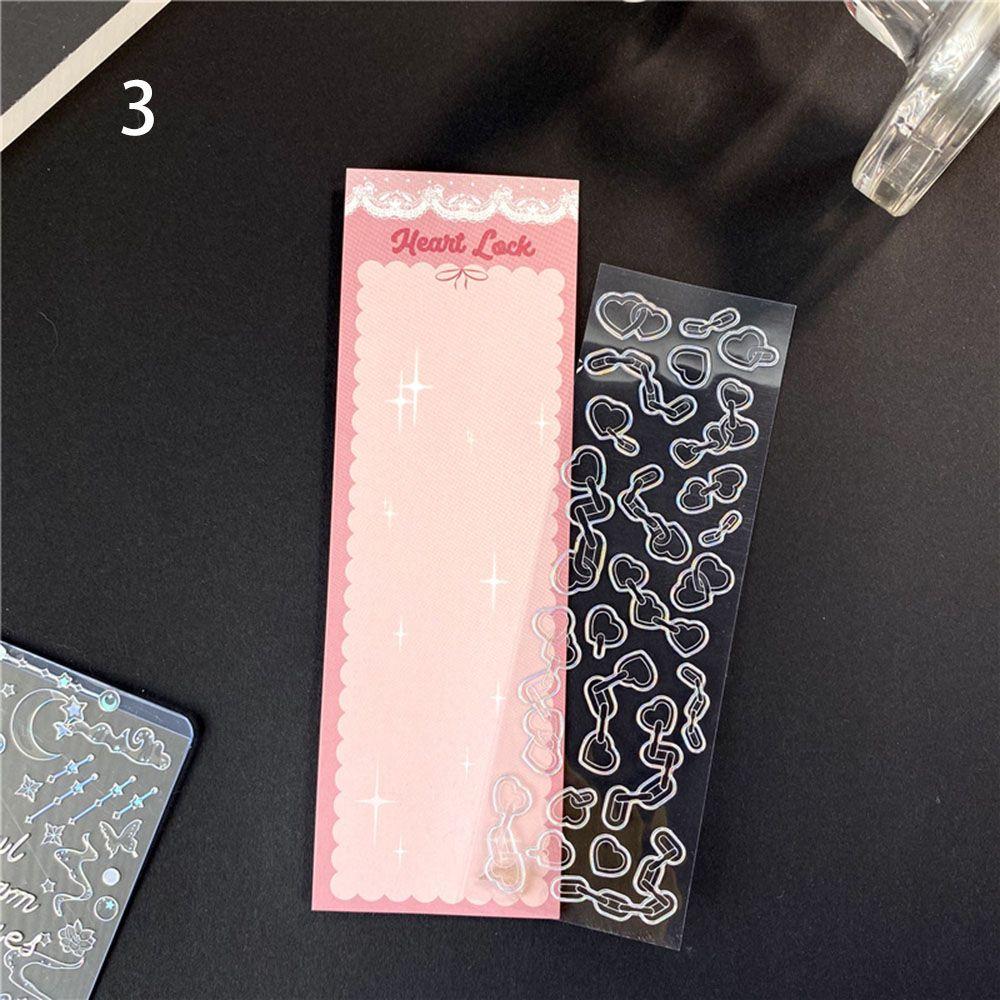 Hand Account Whale Dreamland Series Moon Love Stickers PET Sticker Decorative Stickers Scrapbook