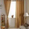 Window Curtain No Odor Comfortable Rod Through Curtain Room Darkening Window Curtain for Bedroom