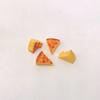 100pcs Mini Pizza Set Miniature Christmas Decoration Kitchen Doll House Resin Crafts Accessory