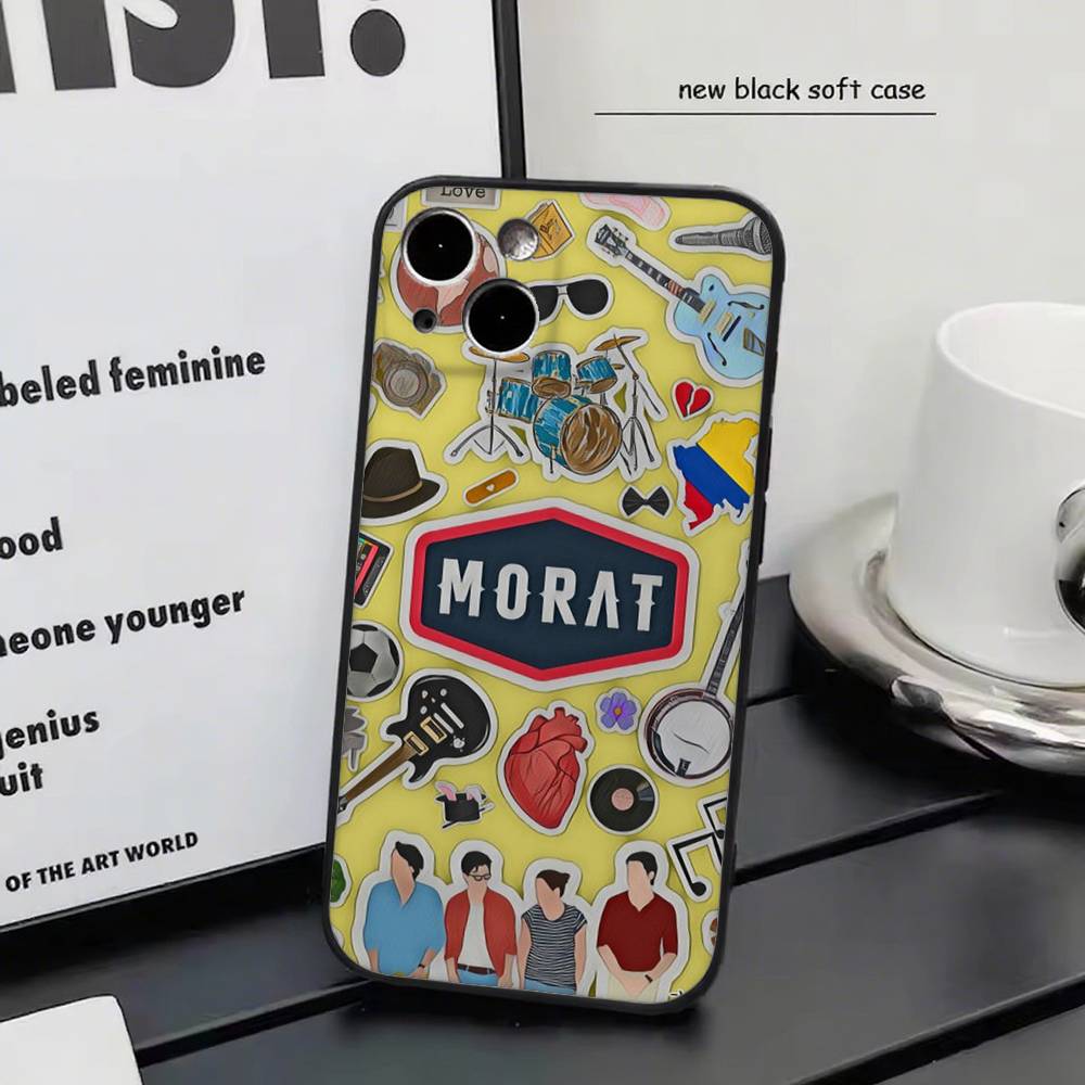 M-Morat Для iPhone 17 air 16 15 14 13 12 11 Pro Черный Мягкий Чехол для Телефона