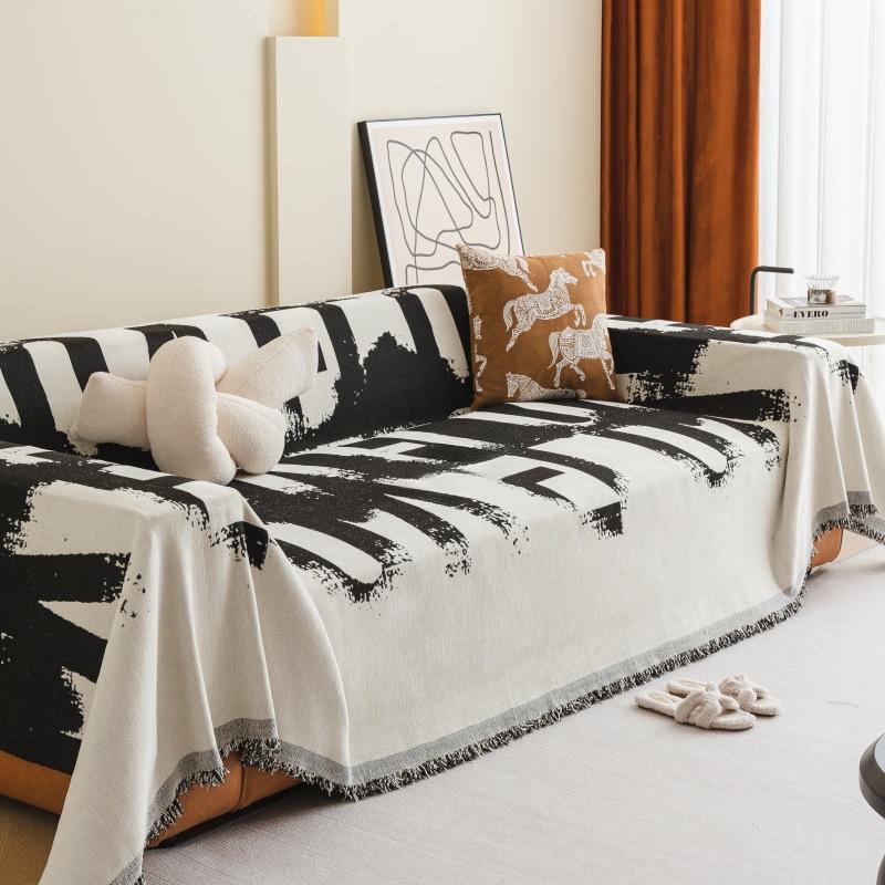 Chenille Sofa Cover Full Cover Light Luxury High-end Four-season Anti-cat Scratch Sofa Cover Full Cover