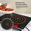 2Pcs Non-Stick Silicone Stove Mat Induction Cooktop Protector 9.5-inch Reusable Pad for Cooktop Heat-Resistant Stove Cover