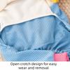 Fashion Warm Dog Overalls Soft Comfortable Dog Harness Clothing Macaron Color Four Legged Puppy Sweatshirt Autumn Winter