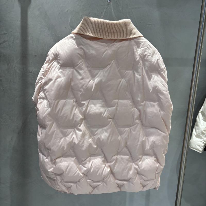 White duck down light down jacket women's short style, new autumn and winter fashion coat