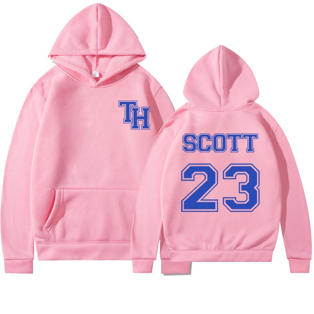 Худи One Tree Hill Футболка TREE HILL RAVENS Двусторонняя печать Натан Скотт 23 Толстовка Трендовые трикотажные худи с капюшоном из Северной Каролины