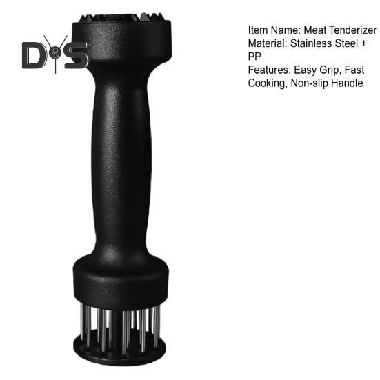 Инструмент для размягчения мяса из нержавеющей стали с 20 острыми иглами для размягчения мяса говядины, курицы, стейка, свинины, более быстрое приготовление, улучшенный вкус, необходимое для кухни и барбекю