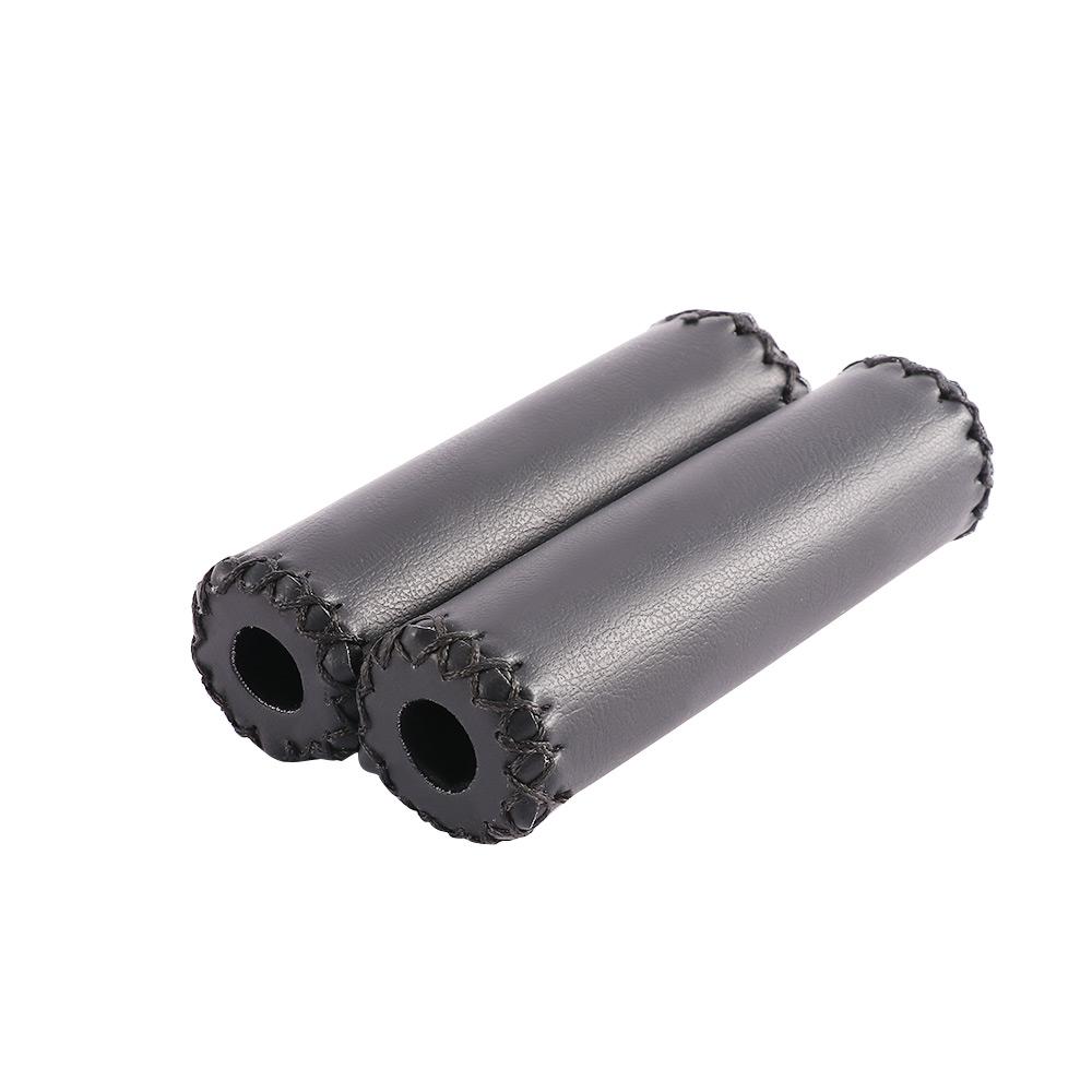 Кожаные винтажные велосипедные грипсы Велосипедные ручки Кожаные велосипедные грипсы Ретро велосипедные грипсы