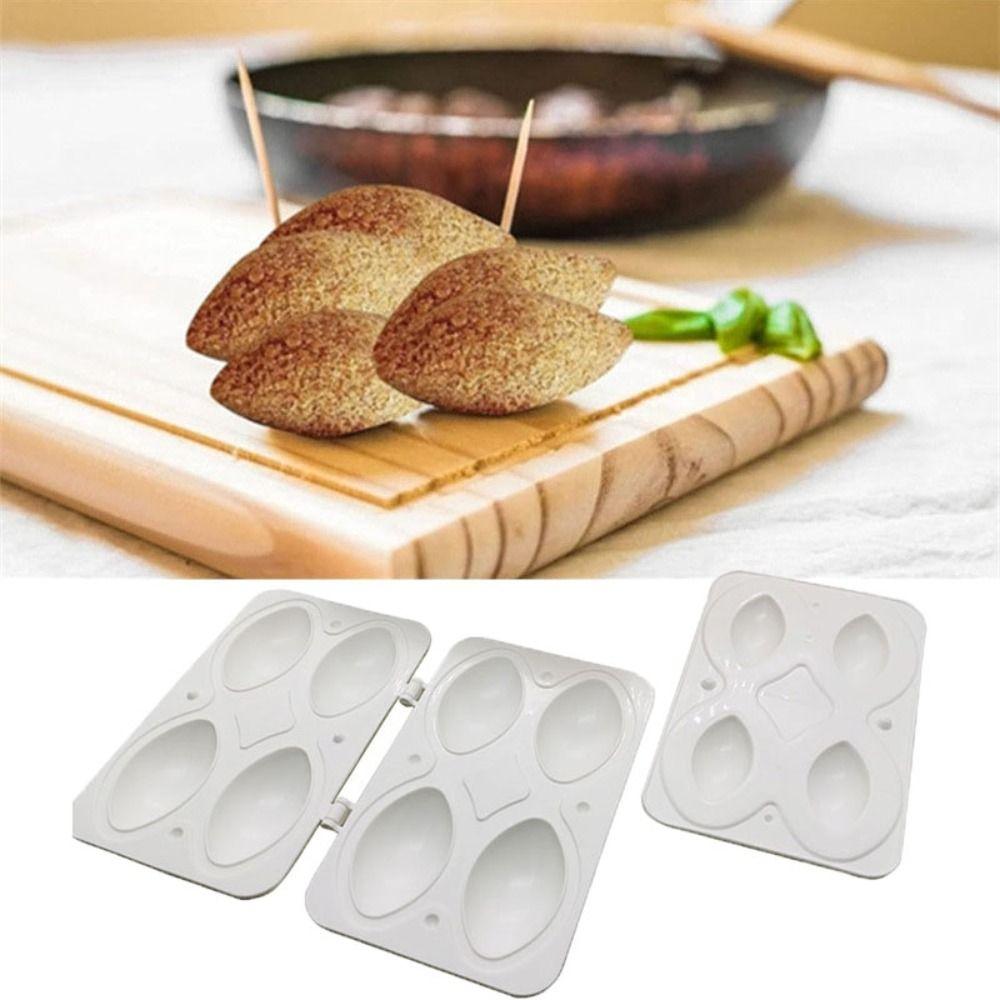 DIY Meatball Maker Manual Meatloaf Mold Kitchen Gadget Kibbeh Roll Moulds  Restaurants