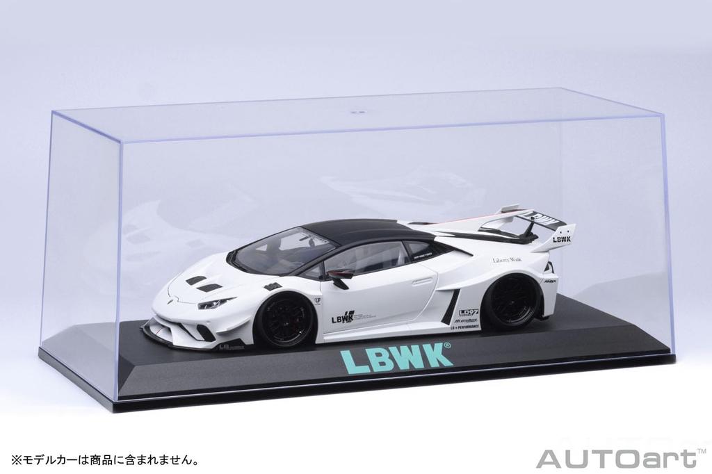 AUTOart Special Display Case Scale X 1 Green 1/18 "LBWK" (Peppermint Logo)
