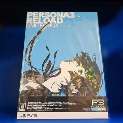 Persona 3 Reload Limited Box PS5 Запечатанная на заводе Японское Коллекционное Издание Редкое