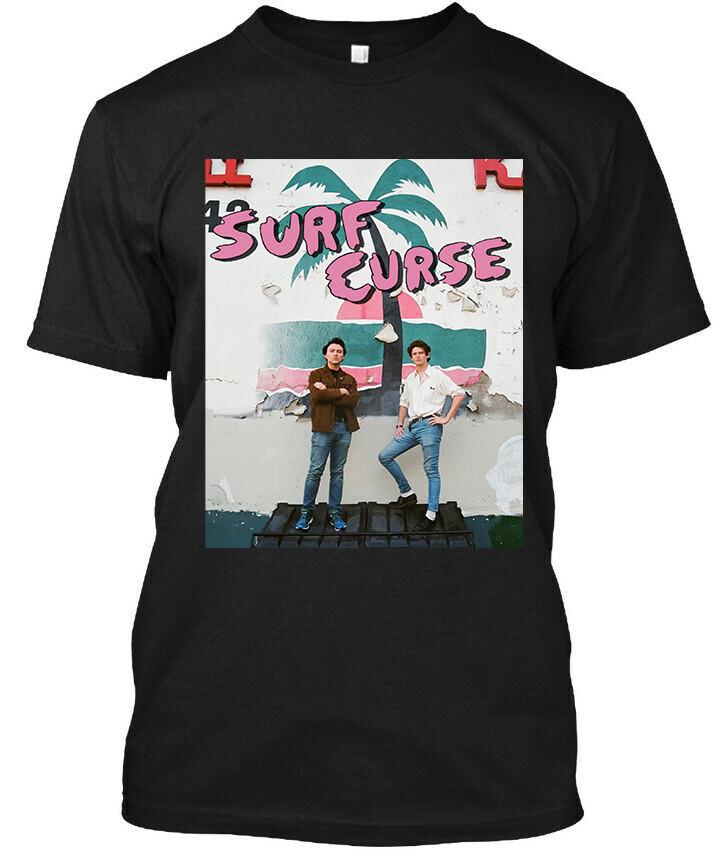 New! Popular Surf Curse American Surf Music Graphic Vintage Retro T-Shirt S-4XL