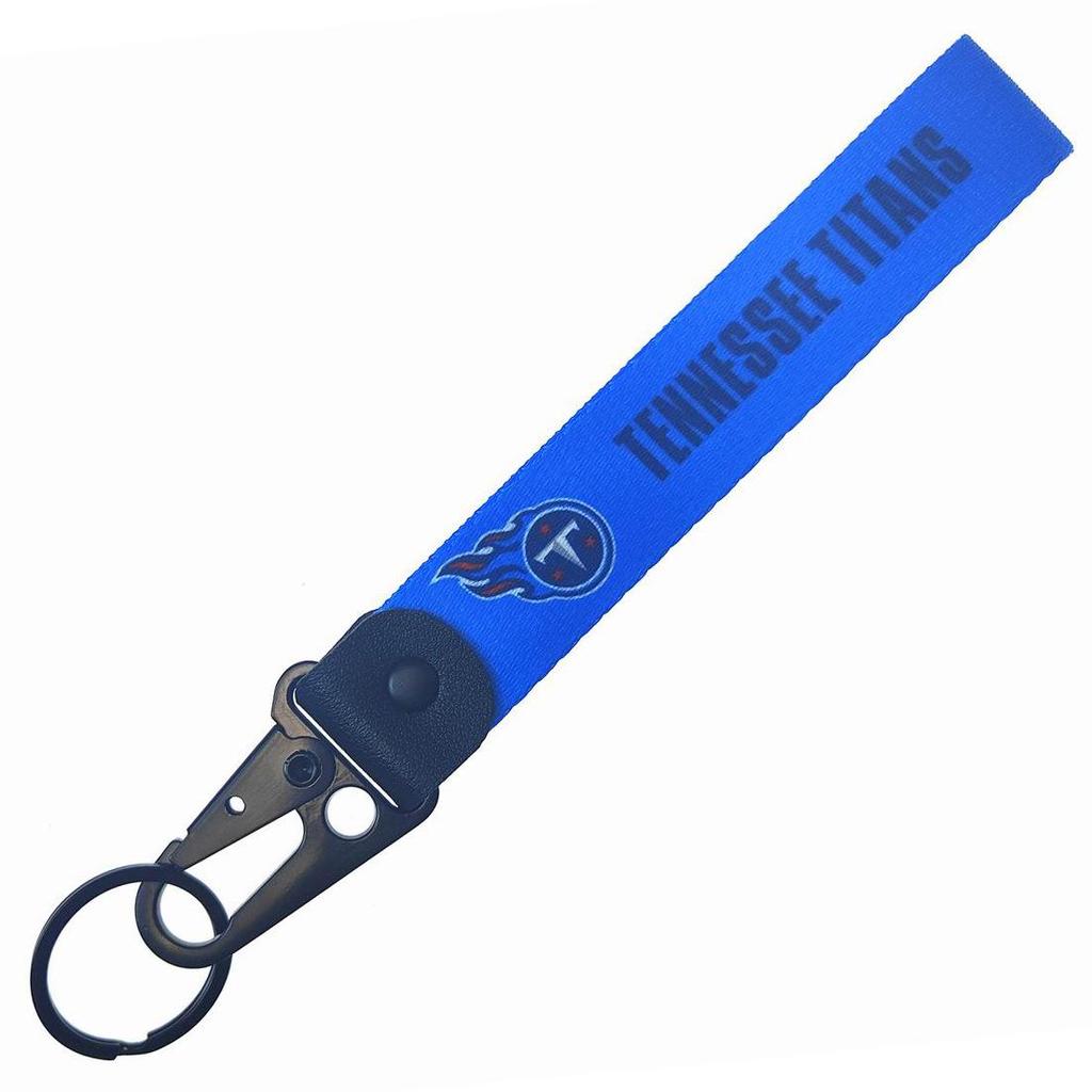 Exclusive NFL Football Short Phone & Key Wrist Strap Lanyard