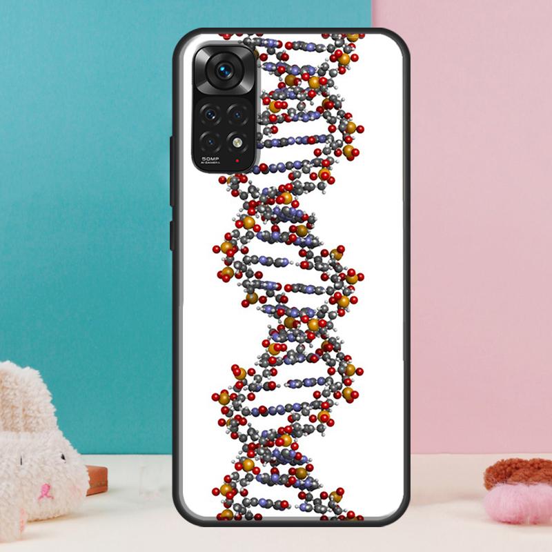 Наука ДНК Химия Чехол Для Xiaomi Redmi Note 14 13 12 Pro 11 9 10 9S 10S 11S 12S Redmi 14C 13C 10C 12C Обложка