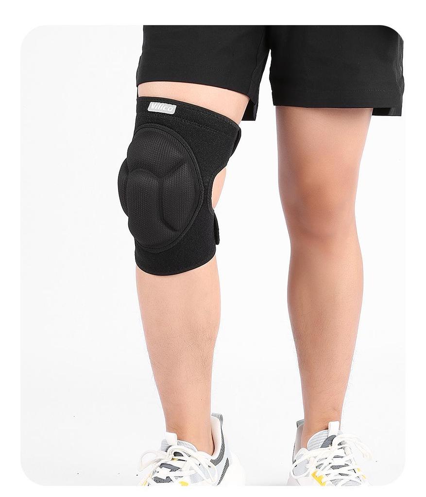 Дышащие наколенники на липучке против ударов: Амортизирующее, Удобное Спортивное Снаряжение