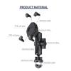 Motorcycle Phone Mount Bike Phone Mount 360degrees  Rotate Automatically Lock Quick Release Motorcycle