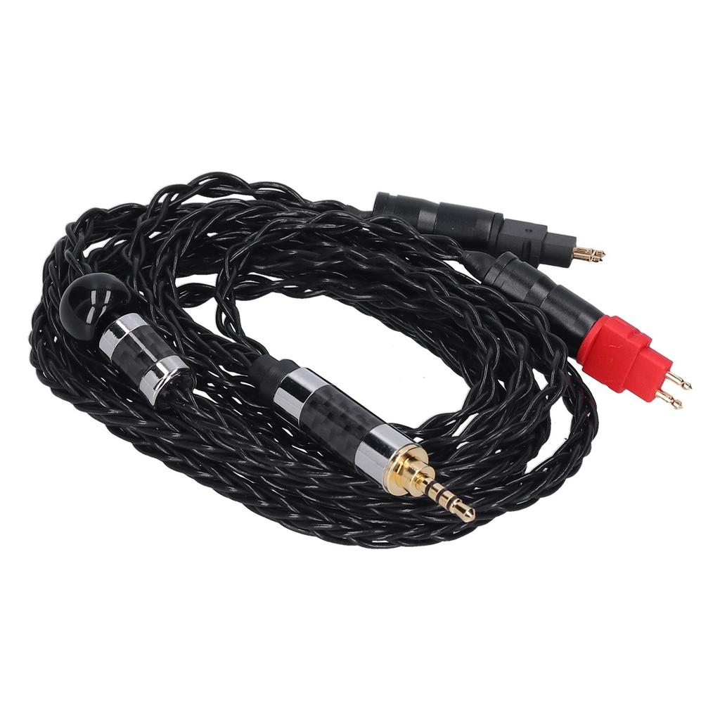 Двойная игла 8-жильный сбалансированный OCC посеребренный o кабель для Sennheiser HD600 HD5803.5mm стерео