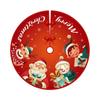 Santa Elk Happy New Year Party Decoration Christmas Trees Skirt Party Decor Apron Xmas Floor Cover