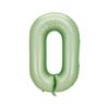 40-дюймовые оливково-зеленые цифровые фольгированные шары Номер 0 1 2 3 4 5 6 7 8 9 Детский Взрослый День рождения Свадебная вечеринка Украшения Детский праздник