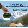 USB Rechargeable/Solar Portable Folding Fan Light Multi Functional Tent Hanging Lantern  Travel