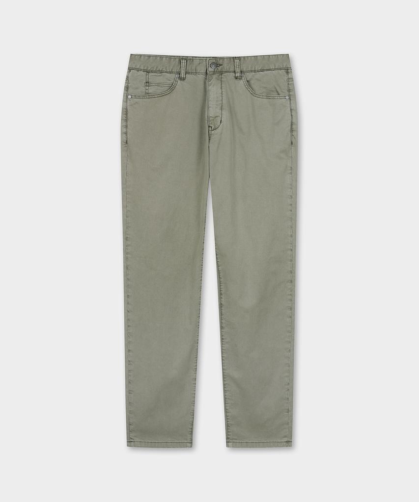 Штаны BROOKS BROTHERS, окрашенные в готовом виде (хаки) (Bbpcmb202A2Fm)