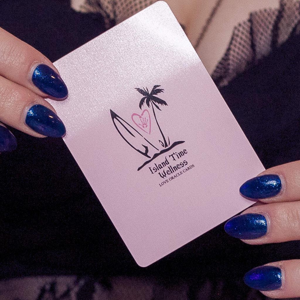 Island Time Wellness Love Карты Oracle Колоды Таро Уточнение и дополнение показаний Колода из 54 карт с ключевыми словами