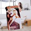 Панк-рок группа B-Blondie Микрофибра Пляжное полотенце Впитывающее Быстросохнущее Мягкое Йога Плавание Курорт Альпинизм Полотенце