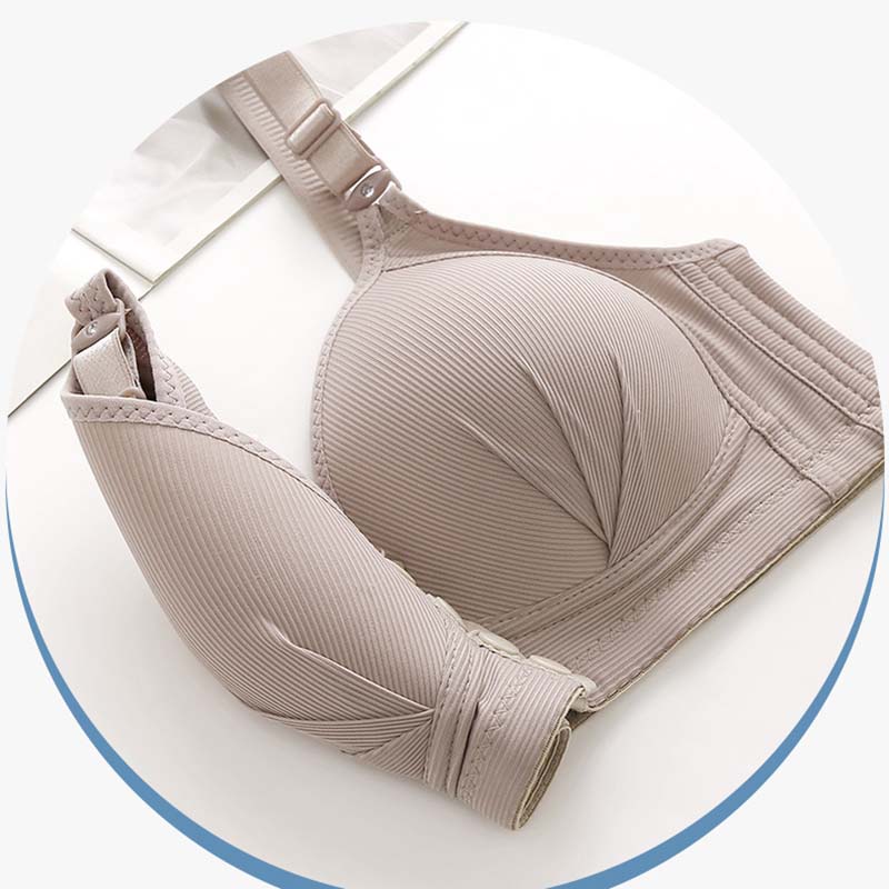 Бюстгальтер с полной чашкой из губки, застегивающийся спереди, жилетный, тонкий, с фиксированной чашкой, дышащий, без стальных косточек, нижнее белье больших размеров