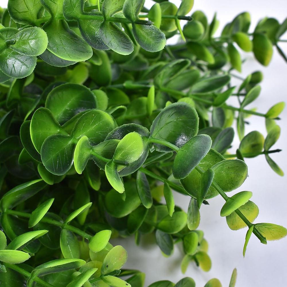 Листья эвкалипта шаровидного зеленое растение домашний офис сад искусственный цветок