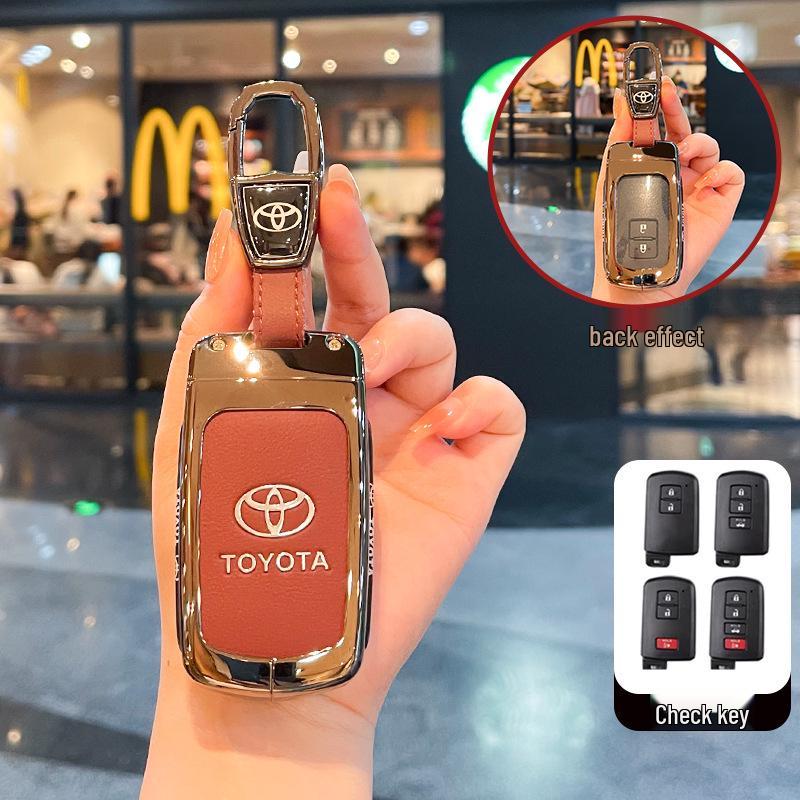 Чехол для ключа Toyota для Alphard, Noah, Sienna, Sienta, 4Runner, Voxy, Tundra, Sequoia