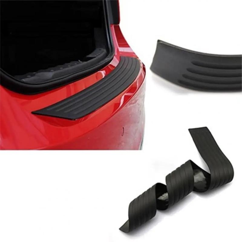 Car Trunk Sill Anti-scratch Guard Strip For JEEP Avenger - Rear Bumper Rubber Protector Decorative Cover Sticker
