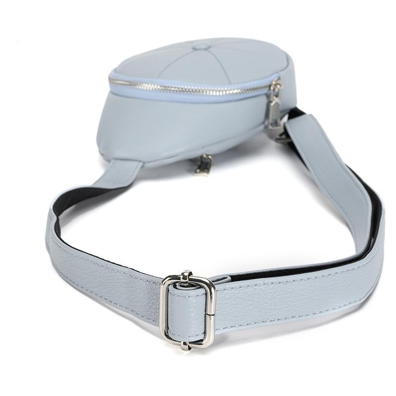 Маленькая круглая сумка Модная сумка-ракушка Треугольная сумка Многофункциональная нагрудная сумка, поясная сумка Спортивная маленькая сумка