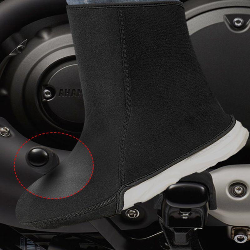 Ветрозащитный протектор голеностопа для езды на мотоцикле, катания на лыжах на открытом воздухе, теплые гетры, бархатные чехлы для ног, оборудование для защиты от холода, зима