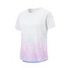 Li Ning Running Series Sports Casual Simple Gradient Round Neck Pullover Short Sleeve T-Shirt Women T-Shirts ATSV530-2