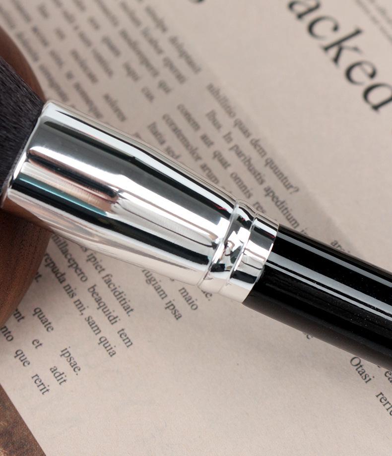 Набор из 15 профессиональных кистей для макияжа с шерстью животных для визажистов