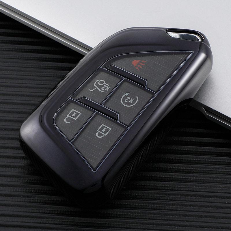 TPU чехол-пряжка для ключа Cadillac XT5/XT4/XT6/ATSL/CT6/XTS
