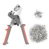 Grommet Tool Kit 10MM 550 Sets of Eye Button Press Handheld Pliers Grommet Punching Tool Kit