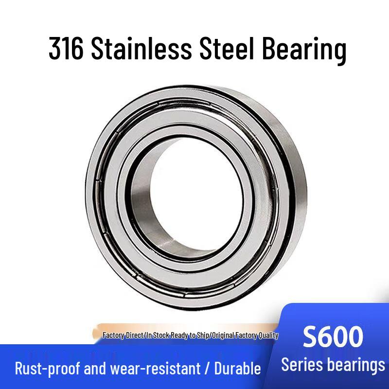 S6905ZZ 316L Stainless Steel Deep Groove Ball Bearing