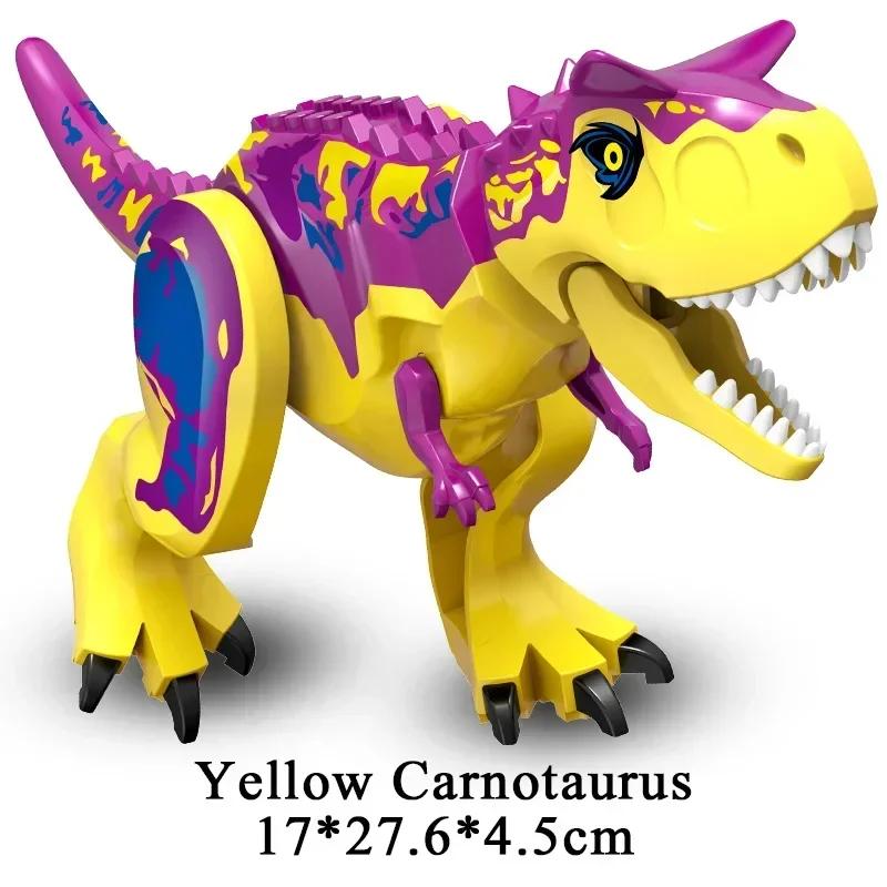 2025 Парк Мира Юрских Динозавров Спинозавр Барионикс Теризинозавр Индоминус Рекс Строительные блоки Кирпичики Детские Рождественские игрушки