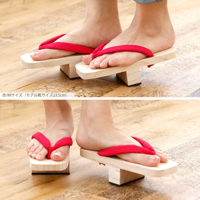 Single Tooth Made In Tengu Single Easy To Long Improves Core Balance No Choose from 2 Types Shape L [Takeharu] Geta, Paulownia, Japan, Geta, Geta,