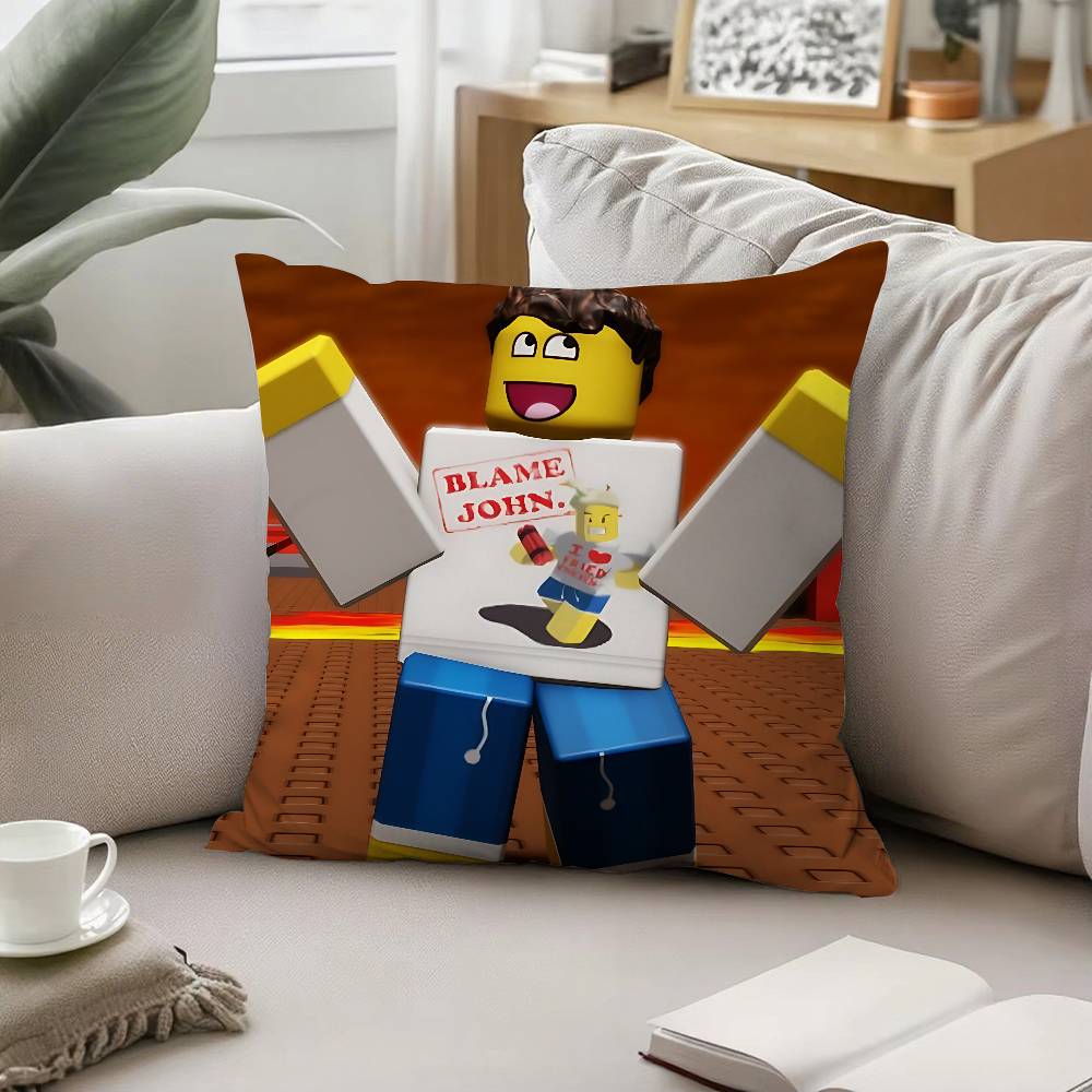 Fried Chicken Shedletsky Anime Pillow Case Sofa Living Room Decorative Cushion Covers Dustproof And Miteproof Invisible Zipper