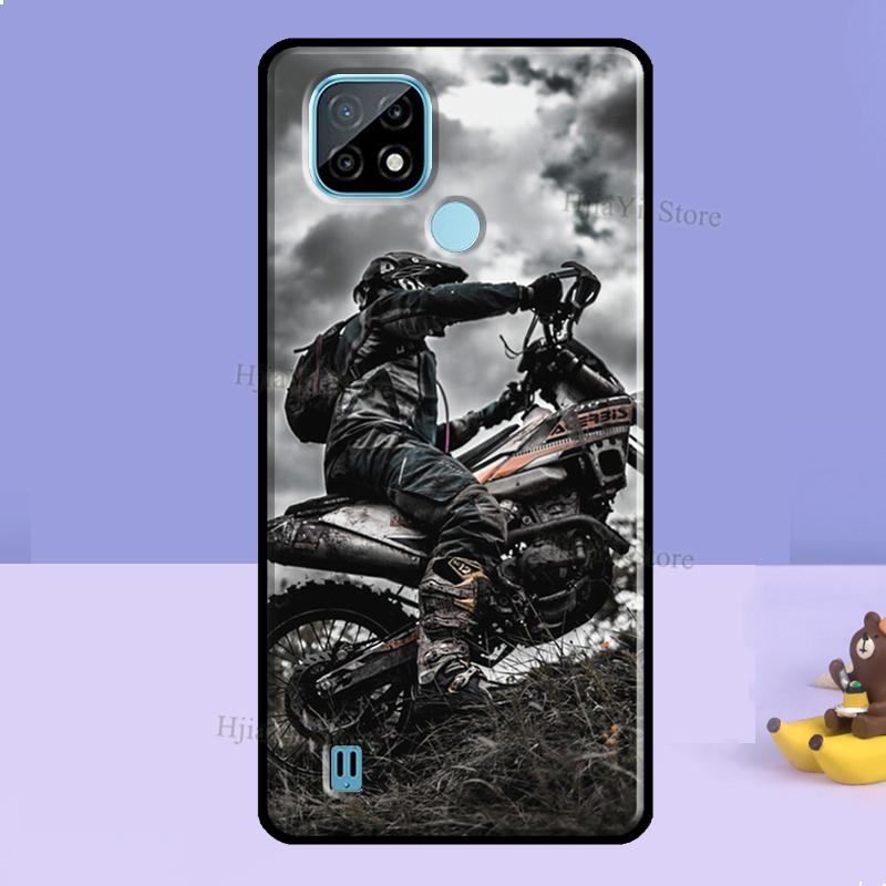 Moto Cross Motorcycle Sports For Realme GT Neo 5 10 11 Pro Plus C55 C35 C33 C31 C30 C21Y OnePlus 11 Nord CE 2 Lite Case