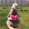 Ugly Alien Plush Toy Soft Plush Pillows Doll Creative Funny Monster Zhduns Statue Dolls Christmas Gift For Children