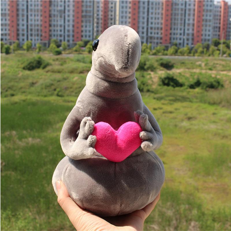 Ugly Alien Plush Toy Soft Plush Pillows Doll Creative Funny Monster Zhduns Statue Dolls Christmas Gift For Children
