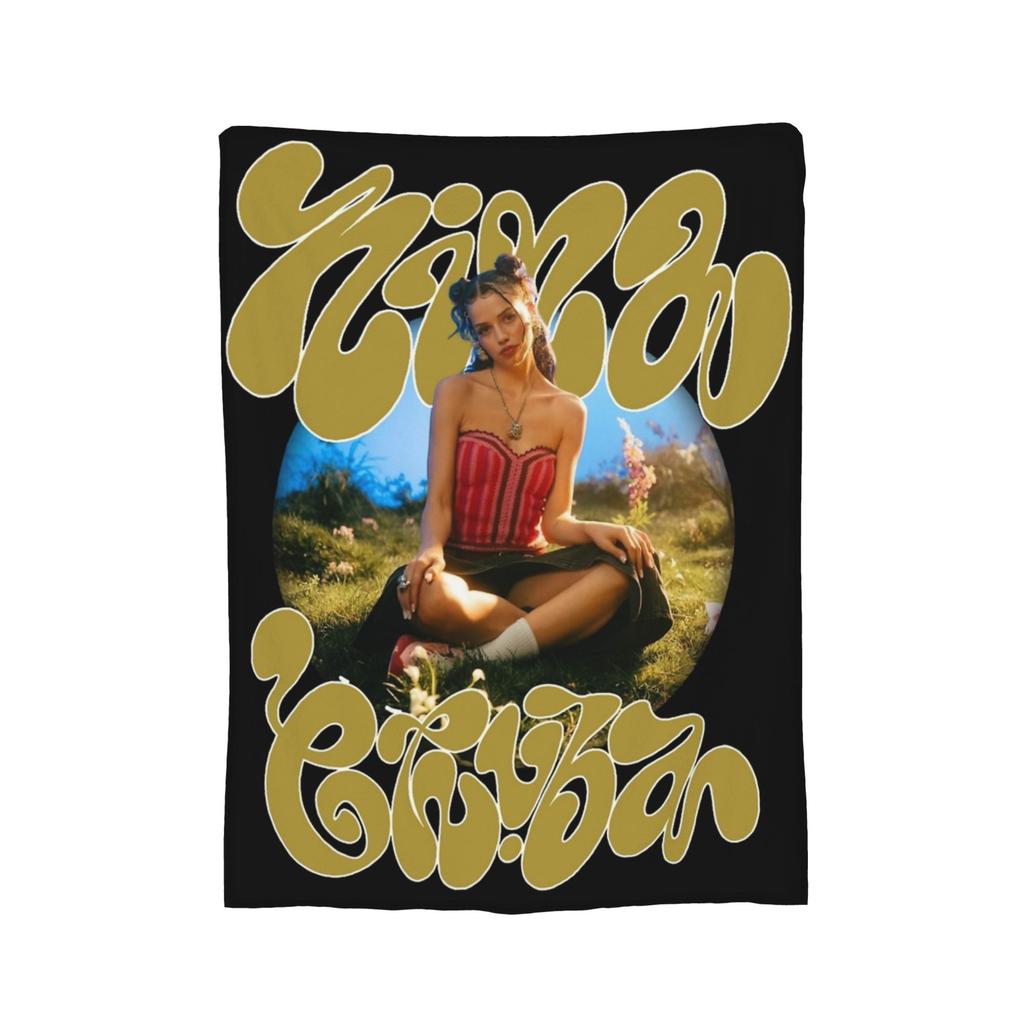 Nina Chuba 2025 Tour Blankets Coral Fleece Plush Summer Breathable Super Warm Throw Blanket for Sofa Bedroom Bedspreads