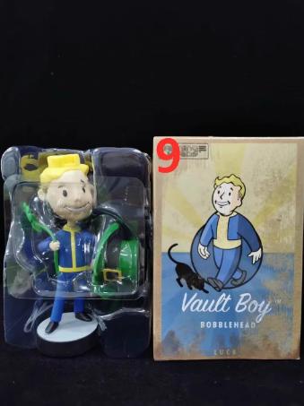 Милый Бобовая Голова Vault Boy Полный Набор Аниме Фигурка Действия Игрушки Статуя Коллекция Модель Кукла Настольное Украшение Дисплей Игрушки Подарки
