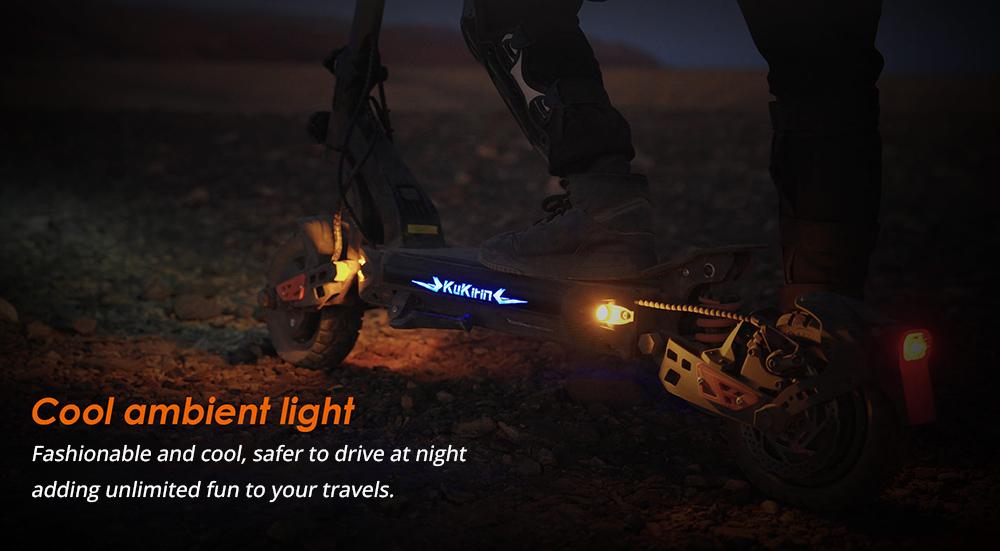 KuKirin Электрический самокат G2 Master, двигатель 2*1000 Вт, 52 В, 20,8 Ач, аккумулятор, максимальная дальность 70 км, максимальная скорость 60 км/ч