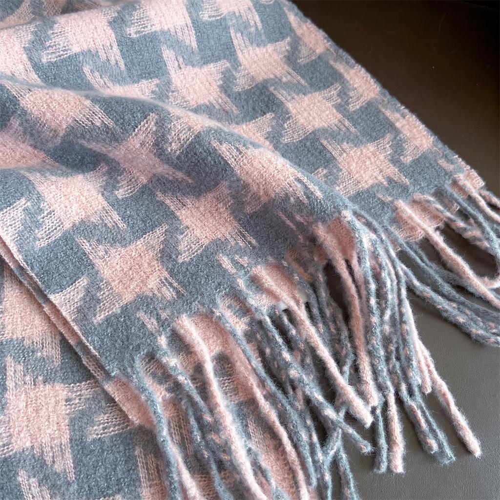 Luxury Winter Scarf Women Cashmere Warm Pashmina Brand Foulard Female Shawls Wraps Thick Soft Bufanda Poncho Scarves Stole