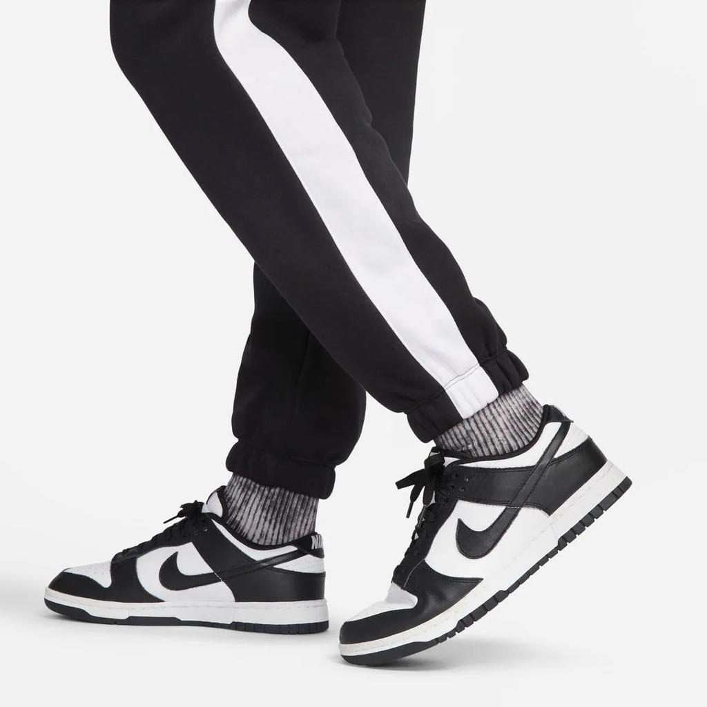Nike Sportswear Icon Clash Color Block Drawstring Casual Jogger Pants Women Bottoms Black DQ7112-010